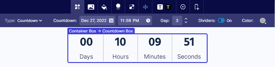 Add Countdown Clock